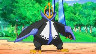 Pokemon Empoleon All Moves  Attacks  Skills [upl. by Rosenblum]