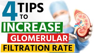 4 Tips to Increase Glomerular Filtration Rate GFR [upl. by Relly]