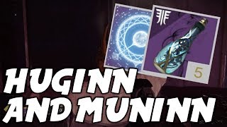 Destiny 2 Forsaken How To Reach Huginn and Muninn Secret Skull Vendors Dreaming City [upl. by Valsimot142]