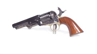 Uberti 1851 Navy 5 Inch barrel  First Impressions [upl. by Nnuahs789]