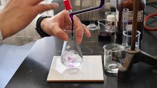 Determination of ironII using potasium permanganate [upl. by Poree]