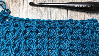 How to Crochet the Feather Stitch [upl. by Afinom]