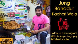 Jung Bahadur Kachori At Chandni Chowk [upl. by Cherianne]