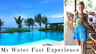 My Water Fast Experience  Bali Vlog  Part 1 [upl. by Dambro]