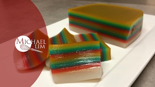 Kueh Lapis Singapore favourite 9 layers steamed cake [upl. by Dahraf]