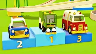 Helper Cars A Car Cartoon Animation for Kids [upl. by Carolee]