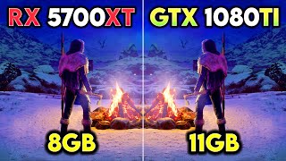 GTX 1080 Ti vs RX 5700 XT  Which GPU Aged Better [upl. by Tnilf]