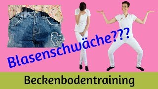 Inkontinenz  Beckenbodentraining [upl. by Publius]