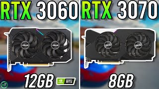 RTX 3060 12GB vs RTX 3070  Big Difference [upl. by Ahsilaf]