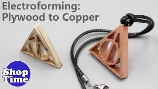 Scrap Plywood To Copper Pendant [upl. by Suirauqram]