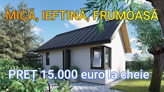 Casa LOW COST Un proiect construibil cu 15 mii euro [upl. by Sanger]