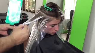 Mechas balayage fáciles 100 en casa [upl. by Nage]