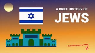 History of Jews in 5 Minutes  Animation [upl. by Noseyt453]