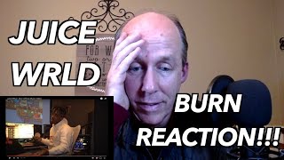 THERAPIST REACTS to Juice Wrld Burn [upl. by Shaeffer]