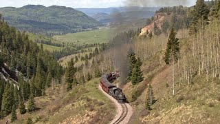 The Cumbres amp Toltec Scenic Railroad  Americas 1 Scenic Train Ride [upl. by Aryas]