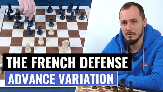 The French Defense  Advance Variation  Chess Openings  IM Andrey Ostrovskiy [upl. by Auof]