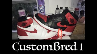 Heritage Jordan 1 Custom Bred [upl. by Finlay]