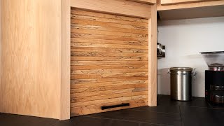 Whats a Tambour Door Lets Make One and Find Out  Woodworking [upl. by Airret]