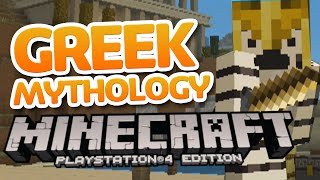 Minecraft PS4PS3  Greek Mythology MashUp Pack  Episode 1 [upl. by Faunie]