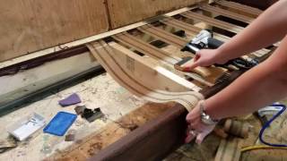 How to Stretch Upholstery Webbing [upl. by Virg]