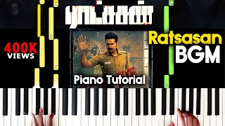 Ratsasan Bgm Piano Cover  Christopher BGM Ratsasan  Ratchasan Piano bgm Sheet Music Tutorial [upl. by Rihana574]