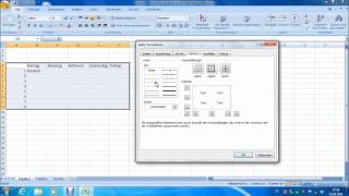 Excel Tutorial Stundenplan erstellen [upl. by Winterbottom811]