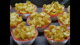 homemade honey crackles recipe  honey joy recipes  cornflake recipes  honey recipes [upl. by Madonna]