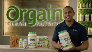 Q amp Andrew Orgain Organic Protein Powder [upl. by Tufts]