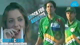 Wasim Akram’s Insane Swinging 3 Wickets in 1 Over Shocked the Audience amp Batsmen [upl. by Anadal261]