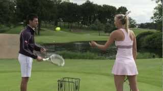 Djokovic vs Sharapova The Challenge [upl. by Mayman]