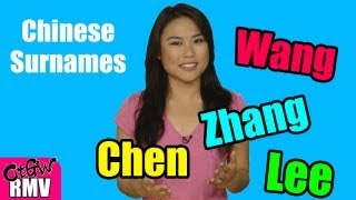 Top 10 Chinese Surnames  OriginsFacts [upl. by Najib]