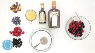 How to Macerate Fruit with Martha Stewart [upl. by Bomke683]