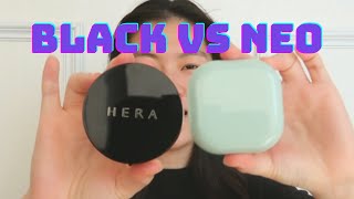 Hera Black Cushion Vs Laneige Neo Cushion [upl. by Helve]