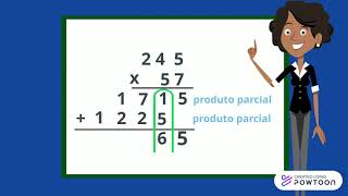 Algoritmo da multiplicação [upl. by Switzer]