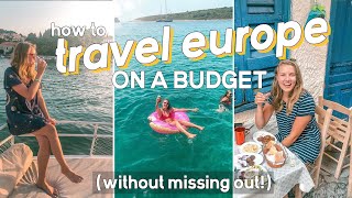 How I Travelled Europe On A Budget about 40day [upl. by Kaye]