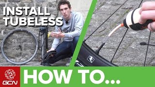 How To Install Tubeless Cyclocross Tyres [upl. by Valentina]