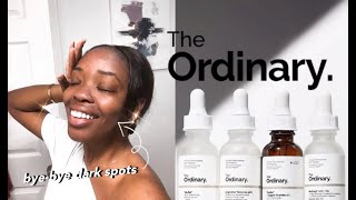 The Ordinary  5 BEST Products for Hyperpigmentation Dark Spots Oily  AcneProne Skin 2020 [upl. by Jacquet300]