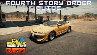 Car Mechanic Simulator 2021 Story Order 4 Guide [upl. by Janith]