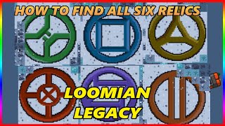 HOW TO FIND ALL SIX RELICS in LOOMIAN LEGACY  ROBLOX [upl. by Euqinemod]