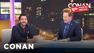 Full ConanMexico Interview With Diego Luna  CONAN on TBS [upl. by Hussey]