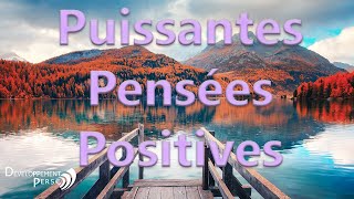 Puissantes Pensées positives pour la confiance en soi [upl. by Ytiak438]