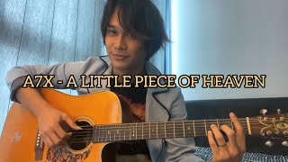 Avenged Sevenfold  A Little Piece Of Heaven  Anwar Amzah fingerstyle cover [upl. by Emerick]