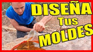 😋 Como Hacer MOLDES DE POLIURETANO imitacion Piedra [upl. by Taveda]