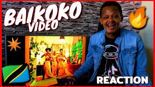 Mbosso Ft Diamond Platnumz  Baikoko Official Music Video REACTION [upl. by Publias]