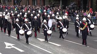 Lord Mayors Show 2019 Military Bands [upl. by Cline]