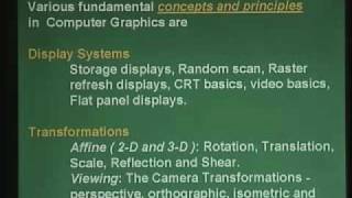 Lecture  1 Introduction to computer graphics [upl. by Renato98]