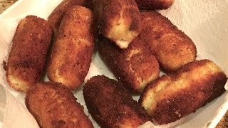 How to Make Panzerottis Italian Potato Croquettes [upl. by Efrem705]