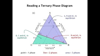 Lecture 21 Ternary Phase Diagrams [upl. by Oruam515]