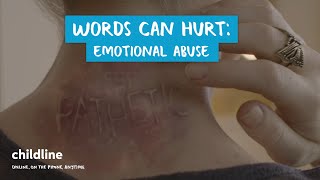 Words Can Hurt  Emotional Abuse  Childline [upl. by Lustig828]