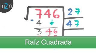 Raíz cuadrada │Square root [upl. by Ynej]